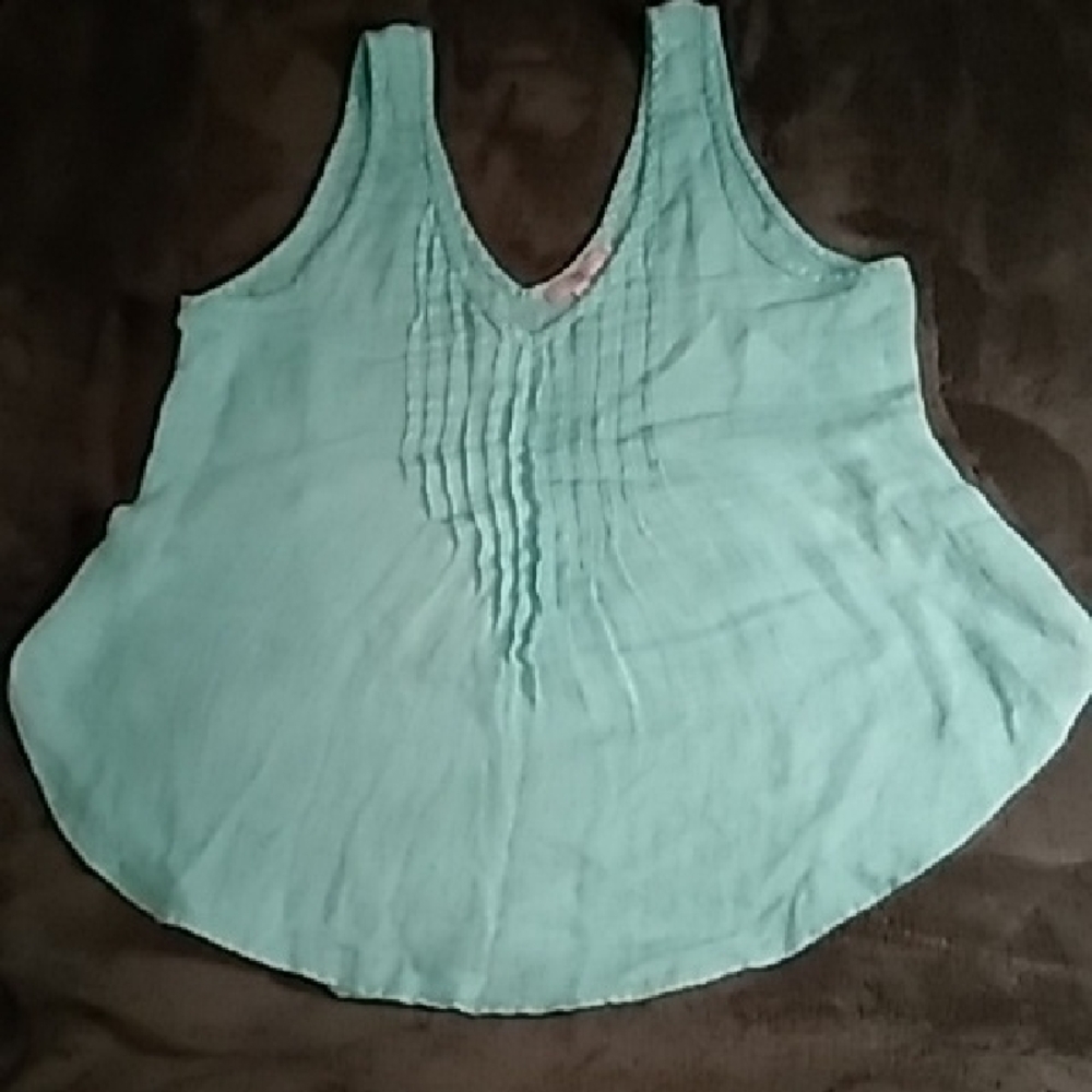 Calipso St. Barth LinenTop Sz L
